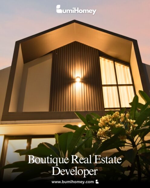 Boutique Real Estate Developer Bumihomey