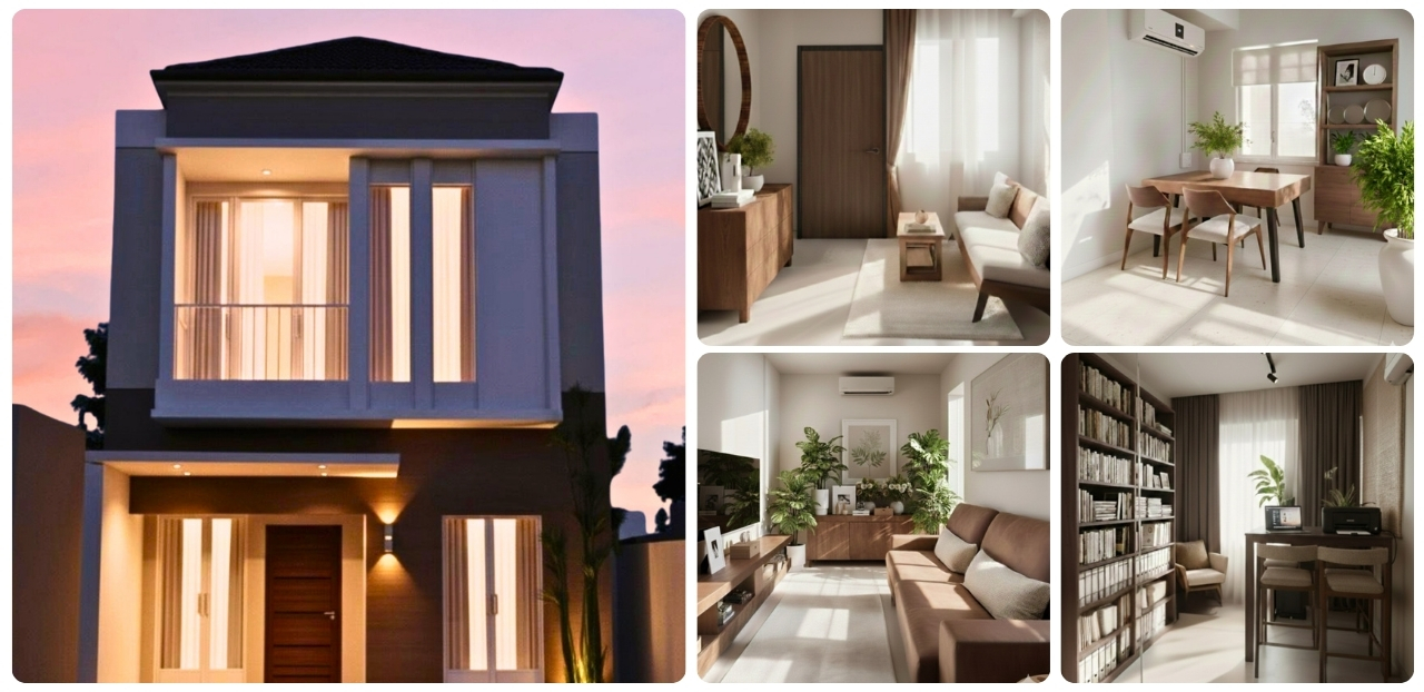 boutique-real-estate-developer-rumah-2-lantai-dengan-rooftop-properties-gambar-rumah-minimalis-terbaru-design-rumah-minimalis-terbaru-modern-houses-bumihomey-bumi-azurite-the-rose