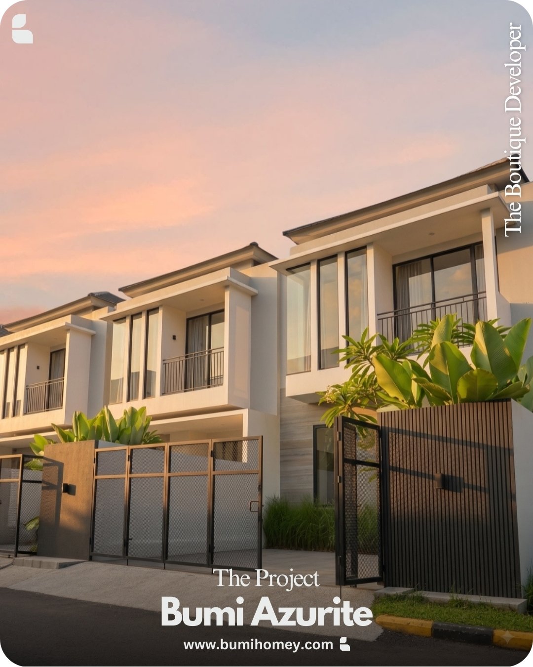 the-boutique-developer-bumihomey-boutique-real-estate-developer-indonesia-rumah-homey-2-lantai-bumi-azurite-project-jatiasih-bekasi