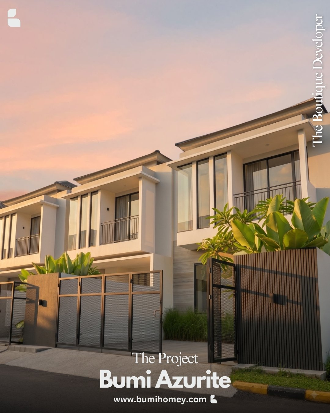 the-boutique-developer-bumihomey-boutique-real-estate-developer-indonesia-rumah-homey-2-lantai-bumi-azurite-project