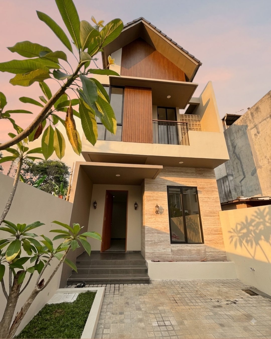 the-boutique-developer-bumihomey-boutique-real-estate-developer-indonesia-rumah-homey-2-lantai-the-clover-bumi-azurite-jatiasih-bekasi-fasad-design