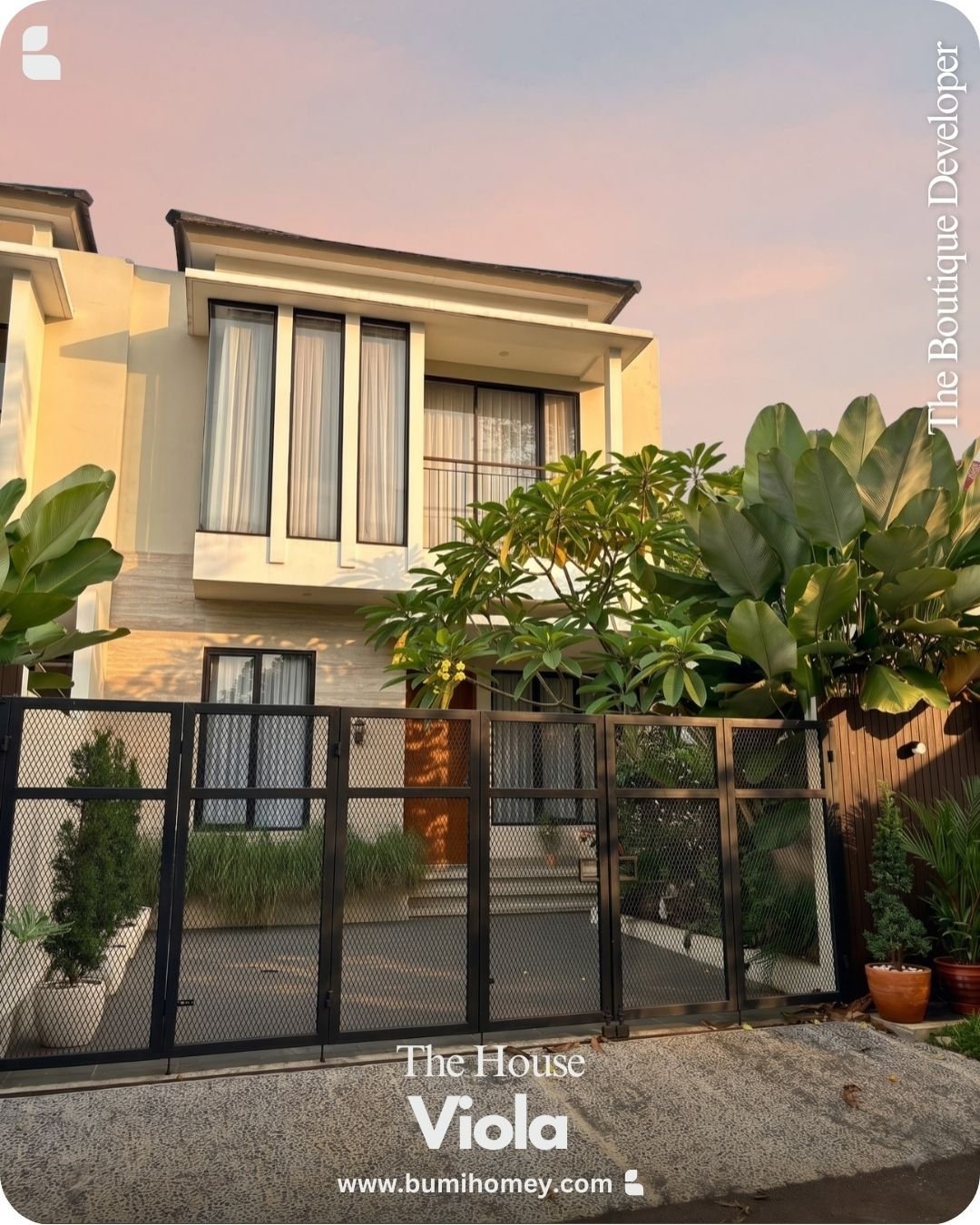 the-boutique-developer-bumihomey-boutique-real-estate-developer-indonesia-rumah-homey-2-lantai-the-viola-bumi-azurite